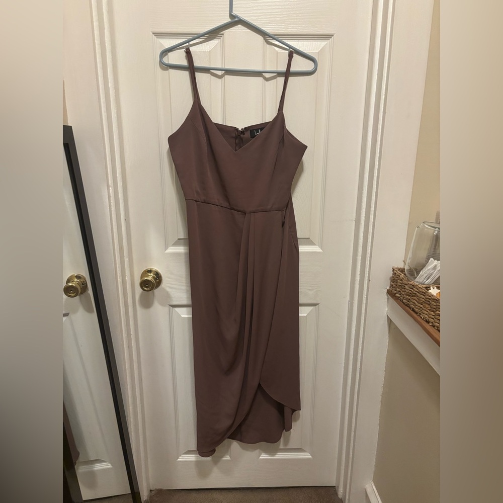 Lulus Mauve Sleeveless Dress